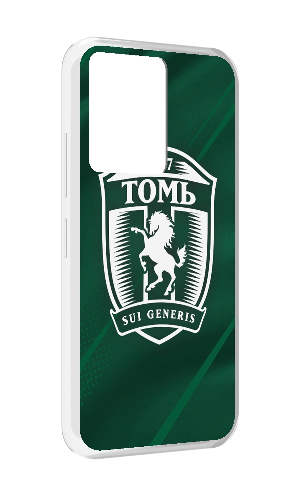 

Чехол MyPads фк томь томск для Infinix Note 12 5G X671 / Note 12 Pro 5G, Прозрачный, Tocco