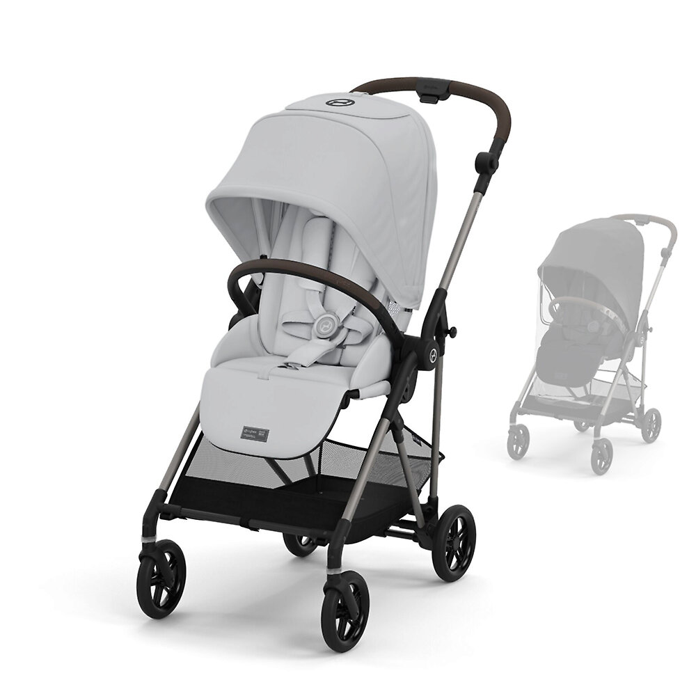 Прогулочная коляска Cybex Melio, цвет Fog Grey RC