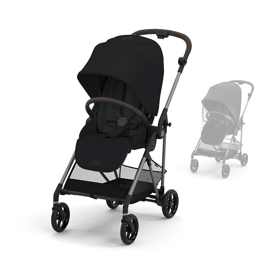 Прогулочная коляска Cybex Melio, цвет Magic Black RC