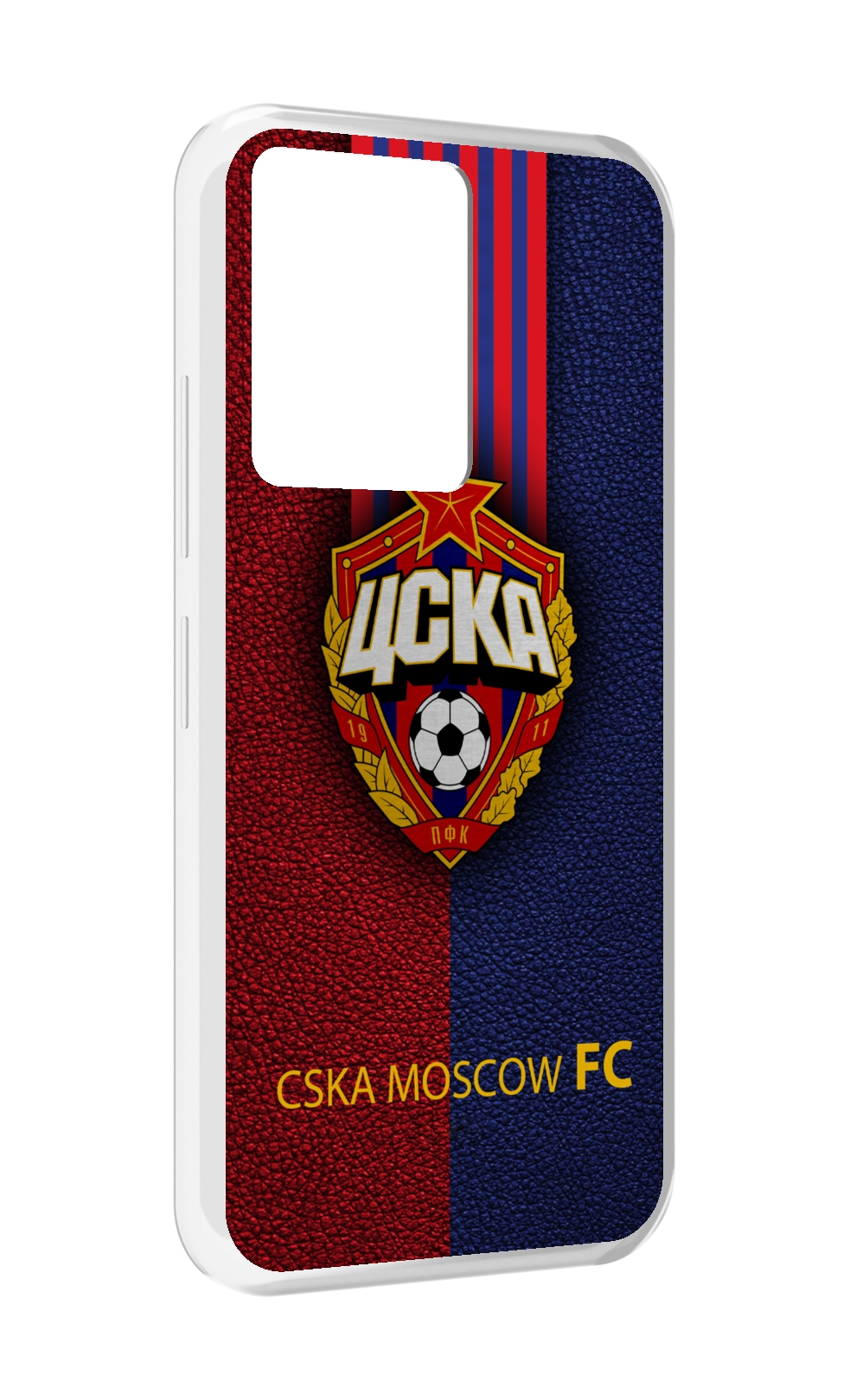 

Чехол MyPads фк цска для Infinix Note 12 5G X671 / Note 12 Pro 5G, Прозрачный, Tocco
