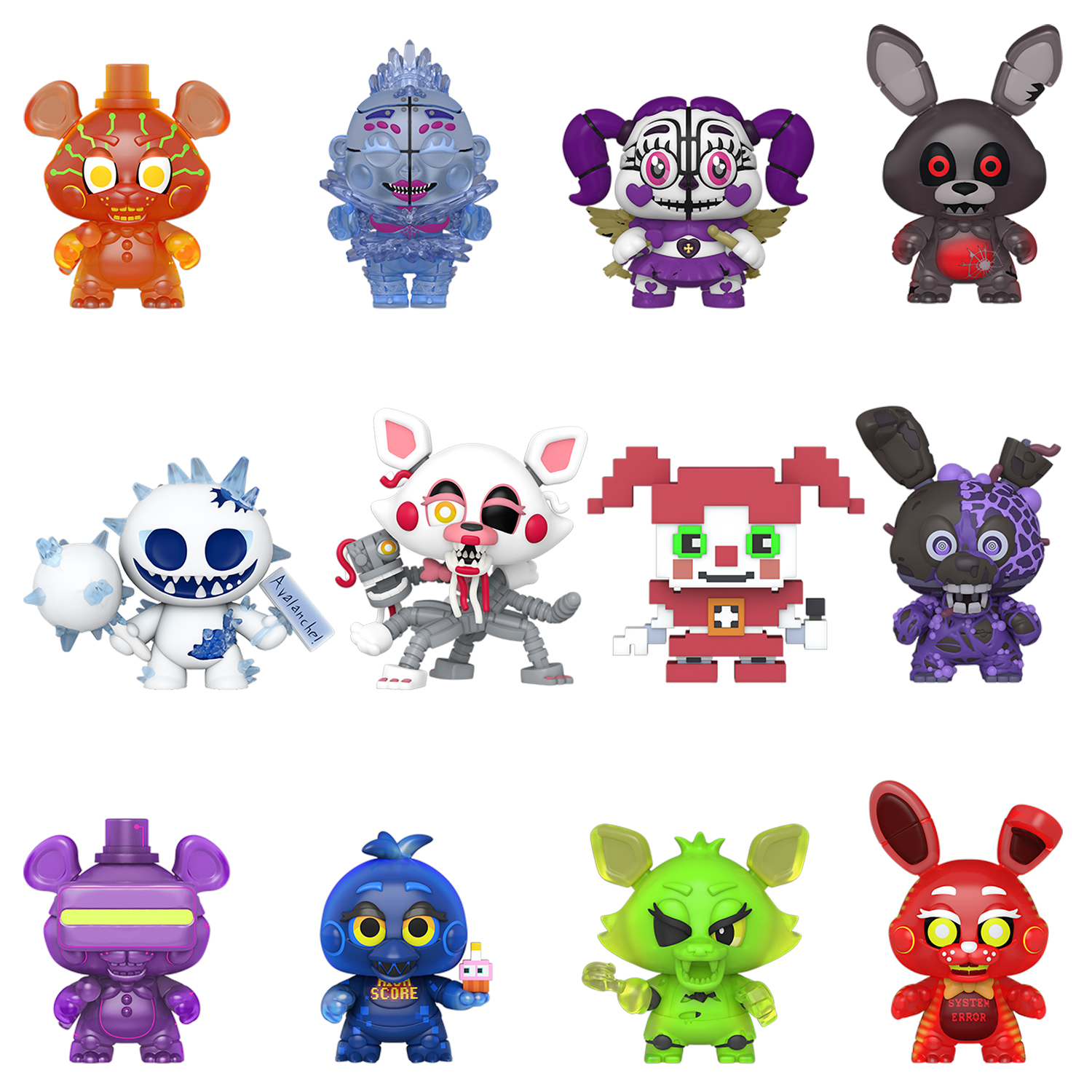 Фигурка Funko Mystery Minis FNAF S7 Events 59687 600021836493