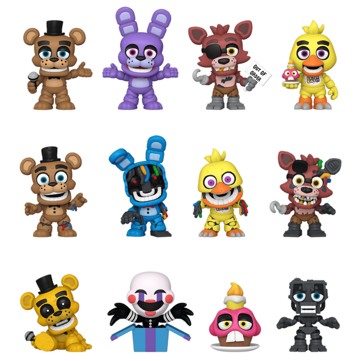 

Фигурка Funko Mystery Minis FNAF 10th 81334