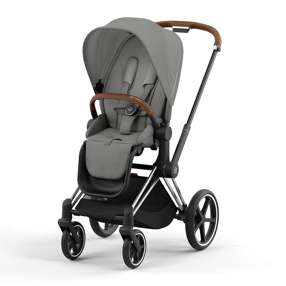 

Прогулочная коляска Cybex Priam IV, цвет Mirage Grey / Chrome Brown, Priam IV