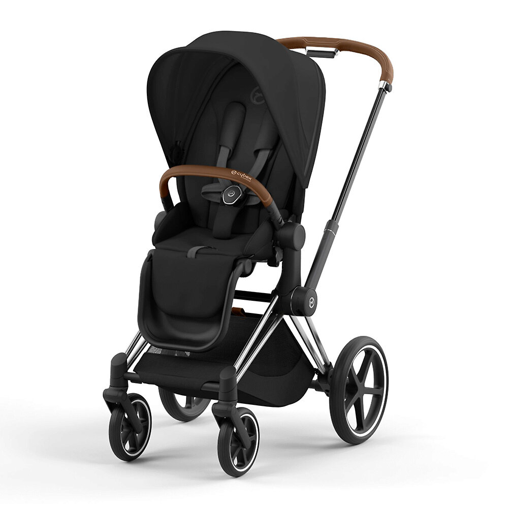 Прогулочная коляска Cybex Priam IV, цвет Sepia Black / Chrome Brown