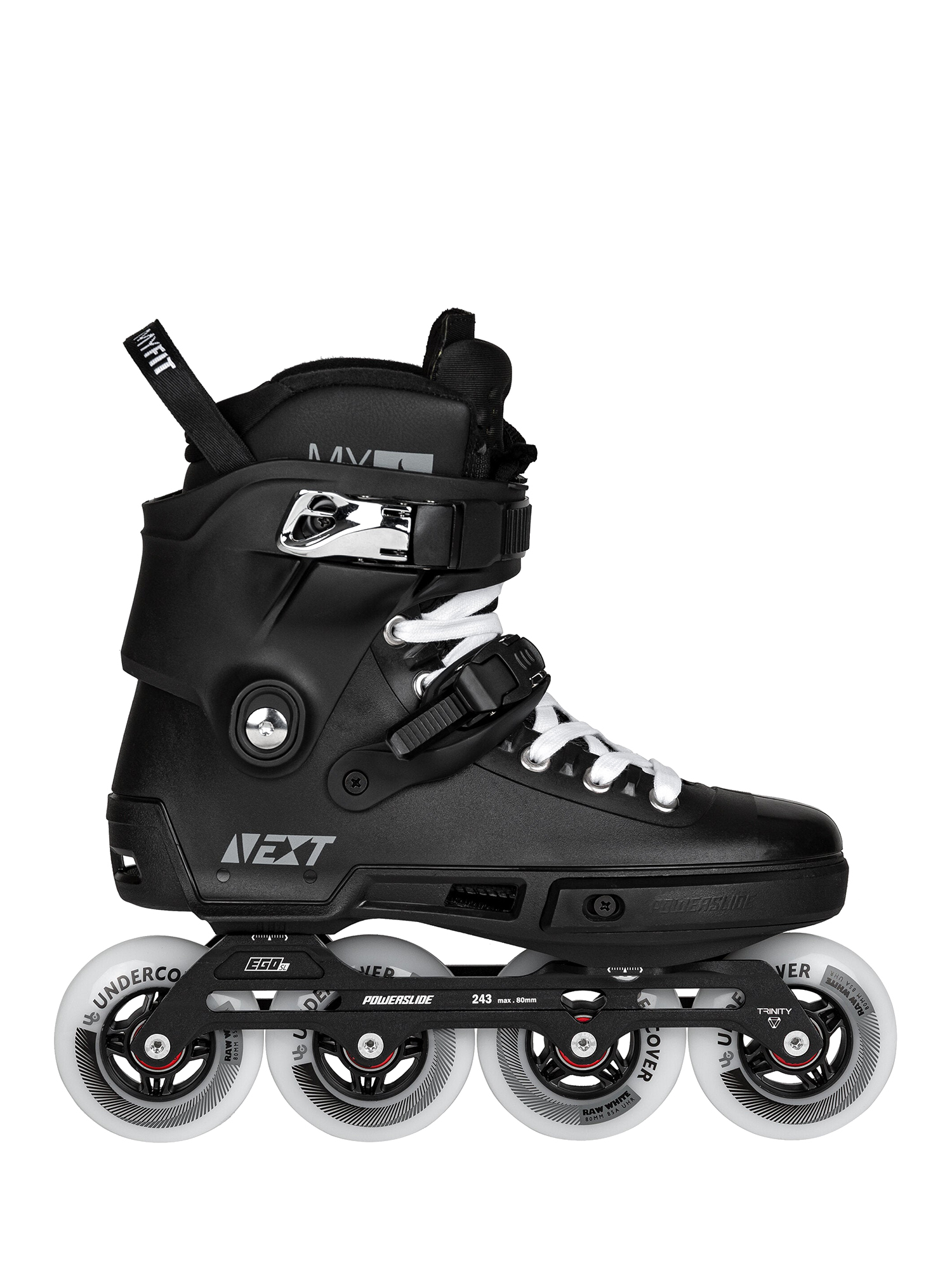 

Роликовые Коньки Powerslide Next Pro 80 Black (Eur:38-39), Next Pro 80