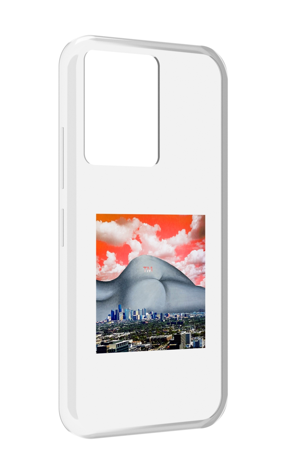 

Чехол MyPads город с девушкой на фоне для Infinix Note 12 5G X671 / Note 12 Pro 5G, Прозрачный, Tocco