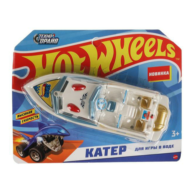 фото Транспортное средство катер на батарейках, технодрайв, hot wheels