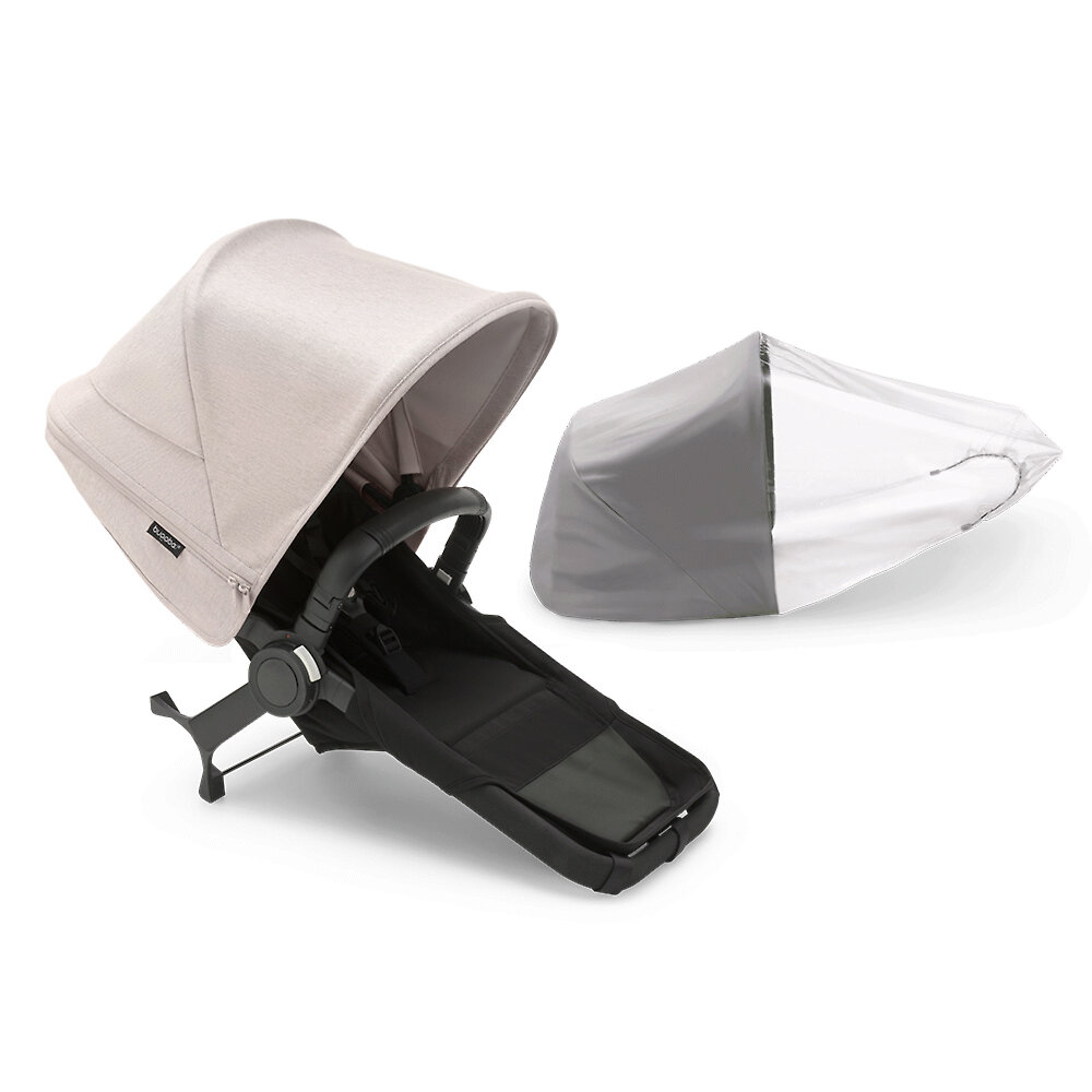 Прогулочный блок Bugaboo Donkey 5 Duo Extension Set Complete, Midnight Black/Misty White