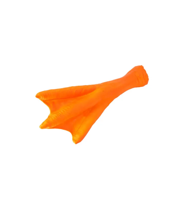 

Игрушка для собак ZooOne Лапка утиная, латекс, 15,3 см