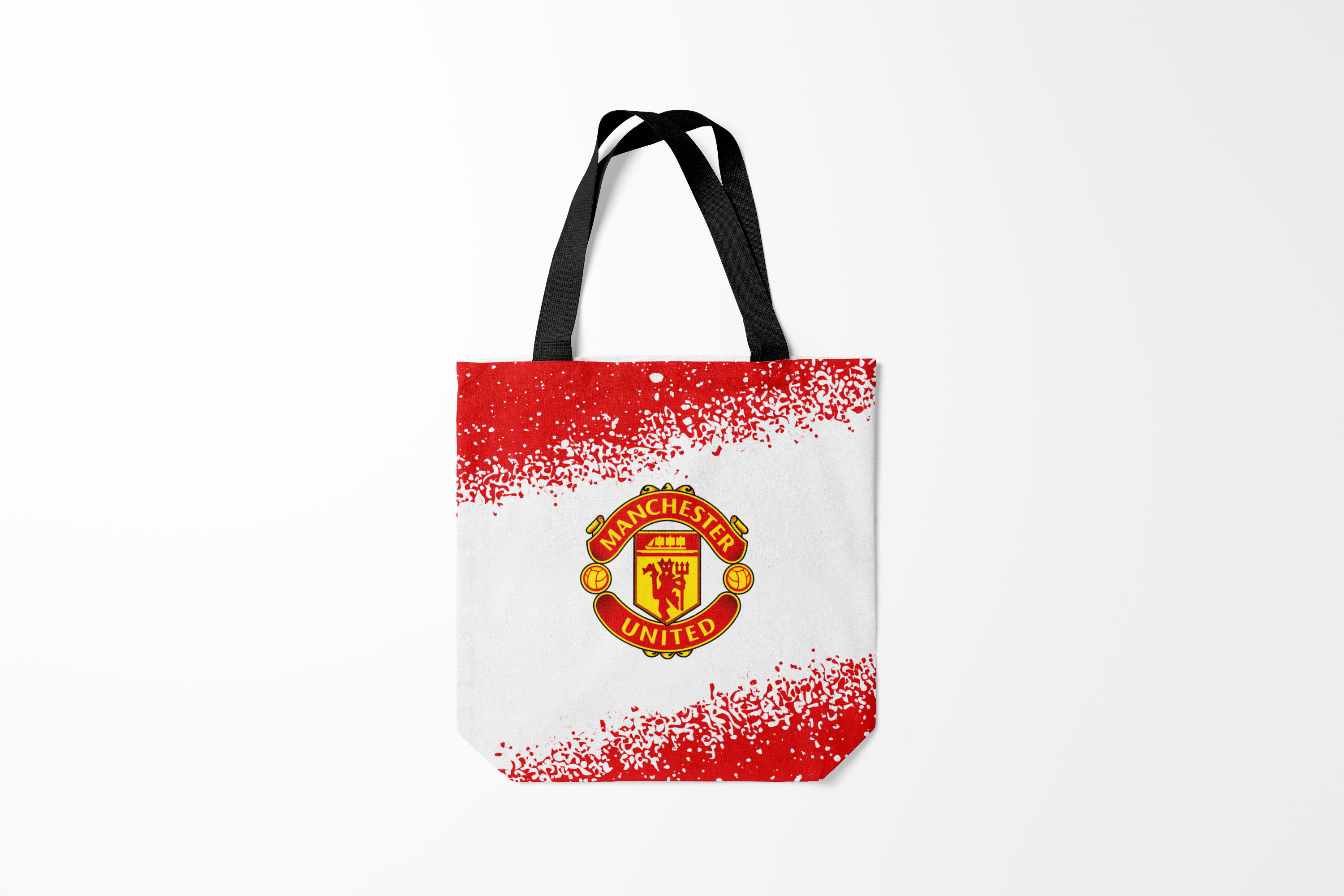 

Сумка шoппер унисекс Burnettie Manchester United, красный; белый, Manchester United