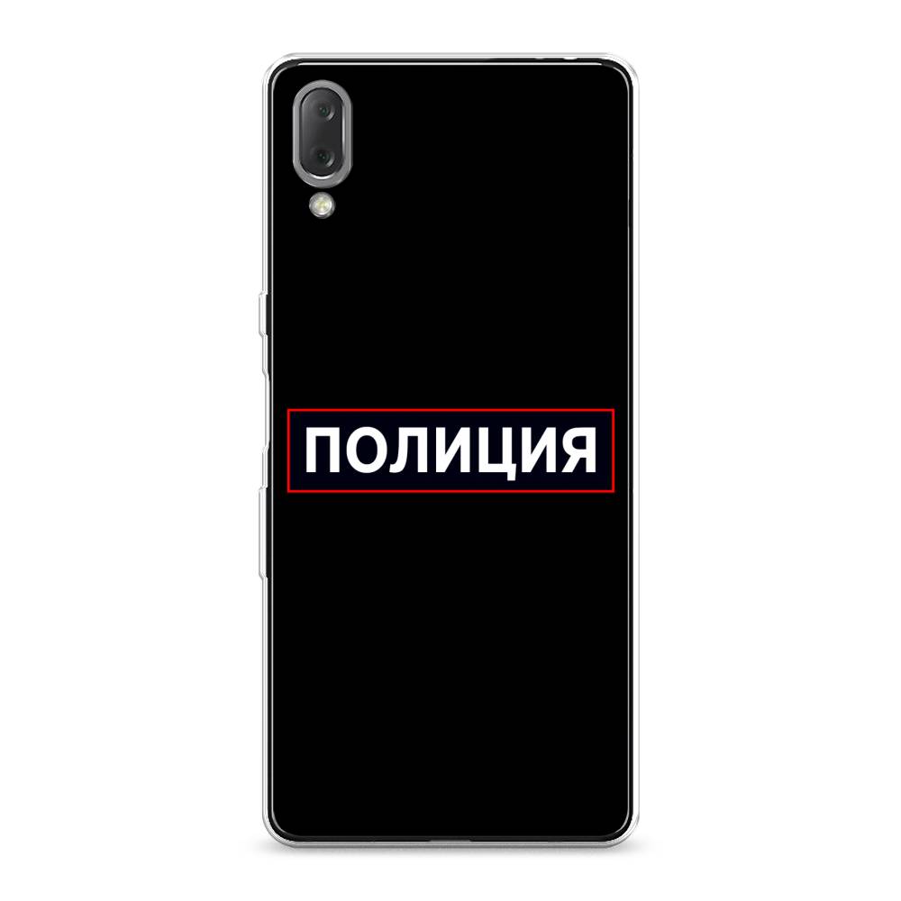 

Чехол Awog на Sony Xperia L3 "Police logo", Разноцветный, 54450-5