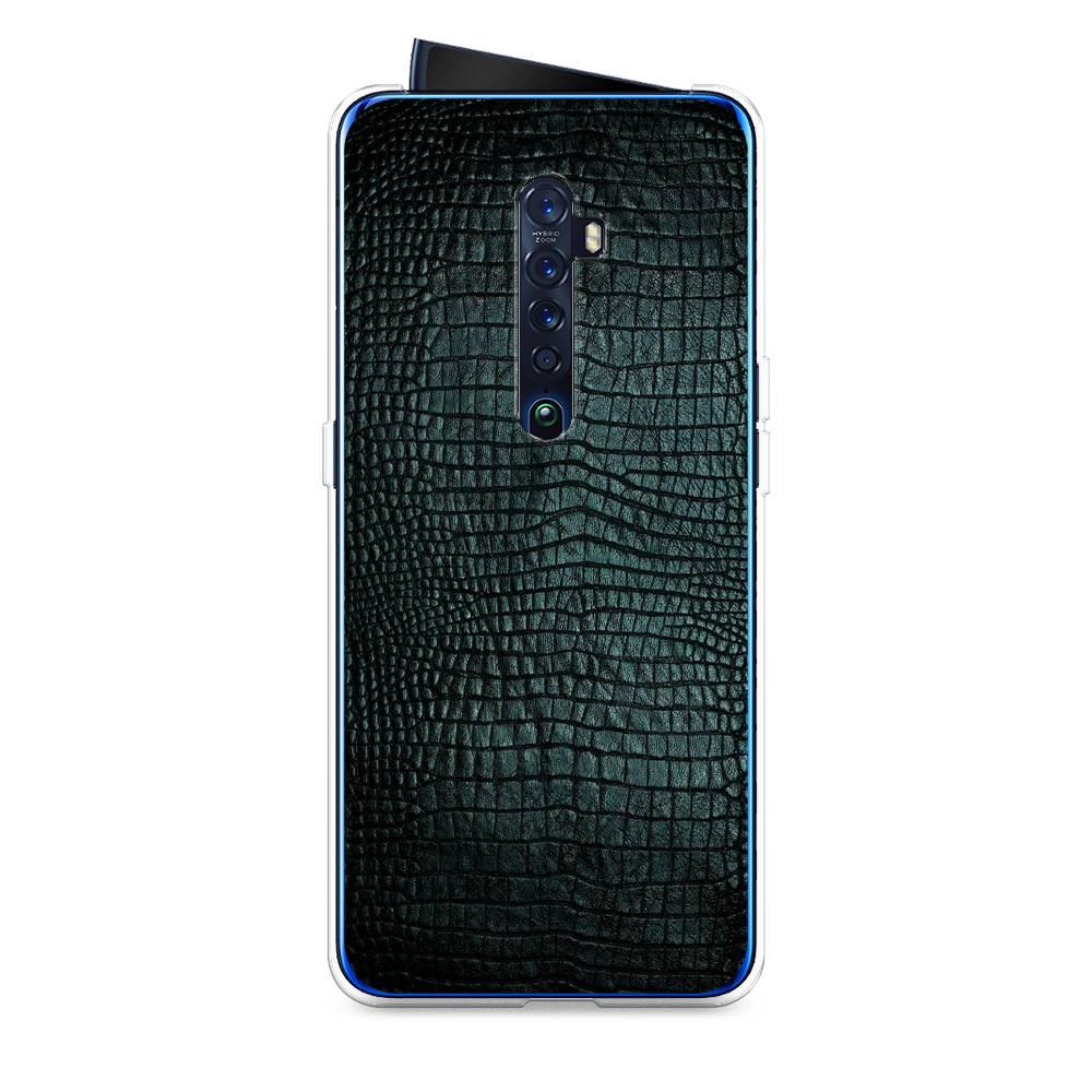 

Чехол Awog на Oppo Reno 2 "Черная змея", Разноцветный, 253550-3