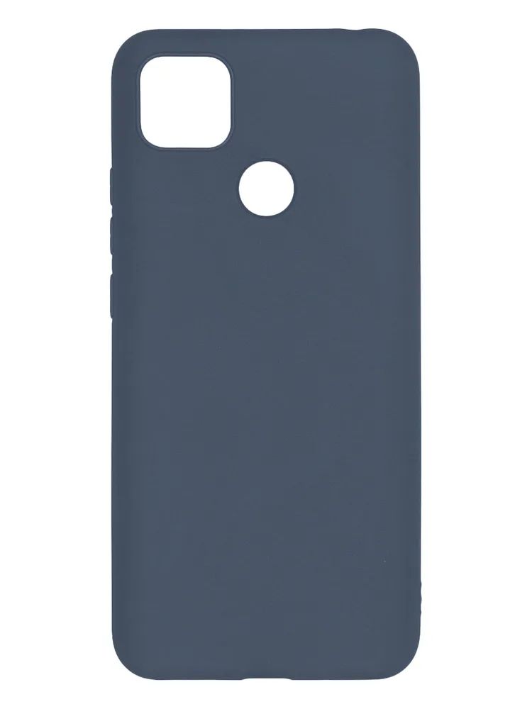 

Чехол клип-кейс PERO софт-тач для Xiaomi Redmi 9C синий