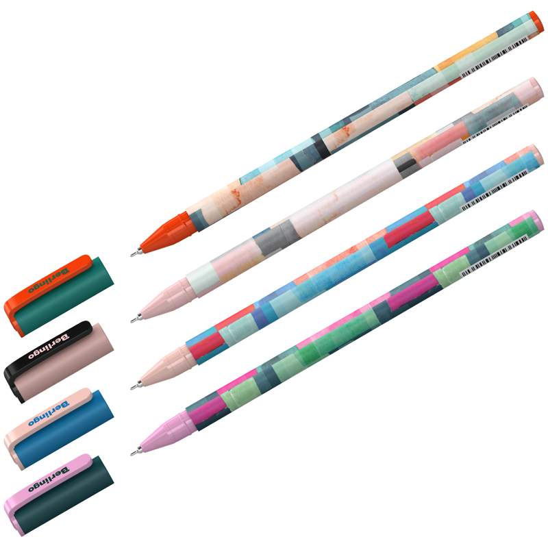 

Ручка шариковая BERLINGO "Funline. Trend", синяя, 0,7мм, арт. 319395 - (36 шт.)