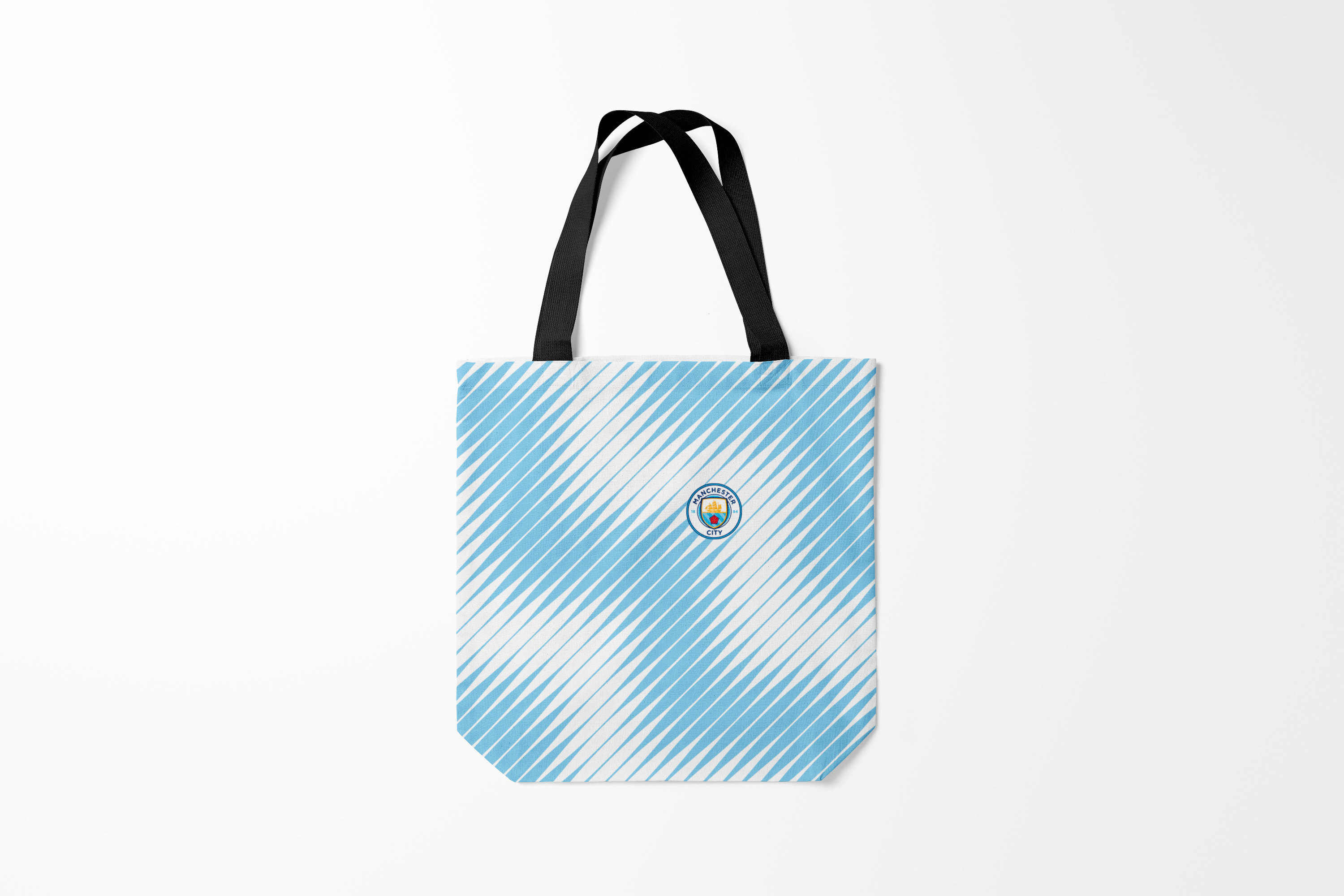 

Сумка шoппер унисекс Burnettie Manchester City CITY., голубой, Manchester City CITY.