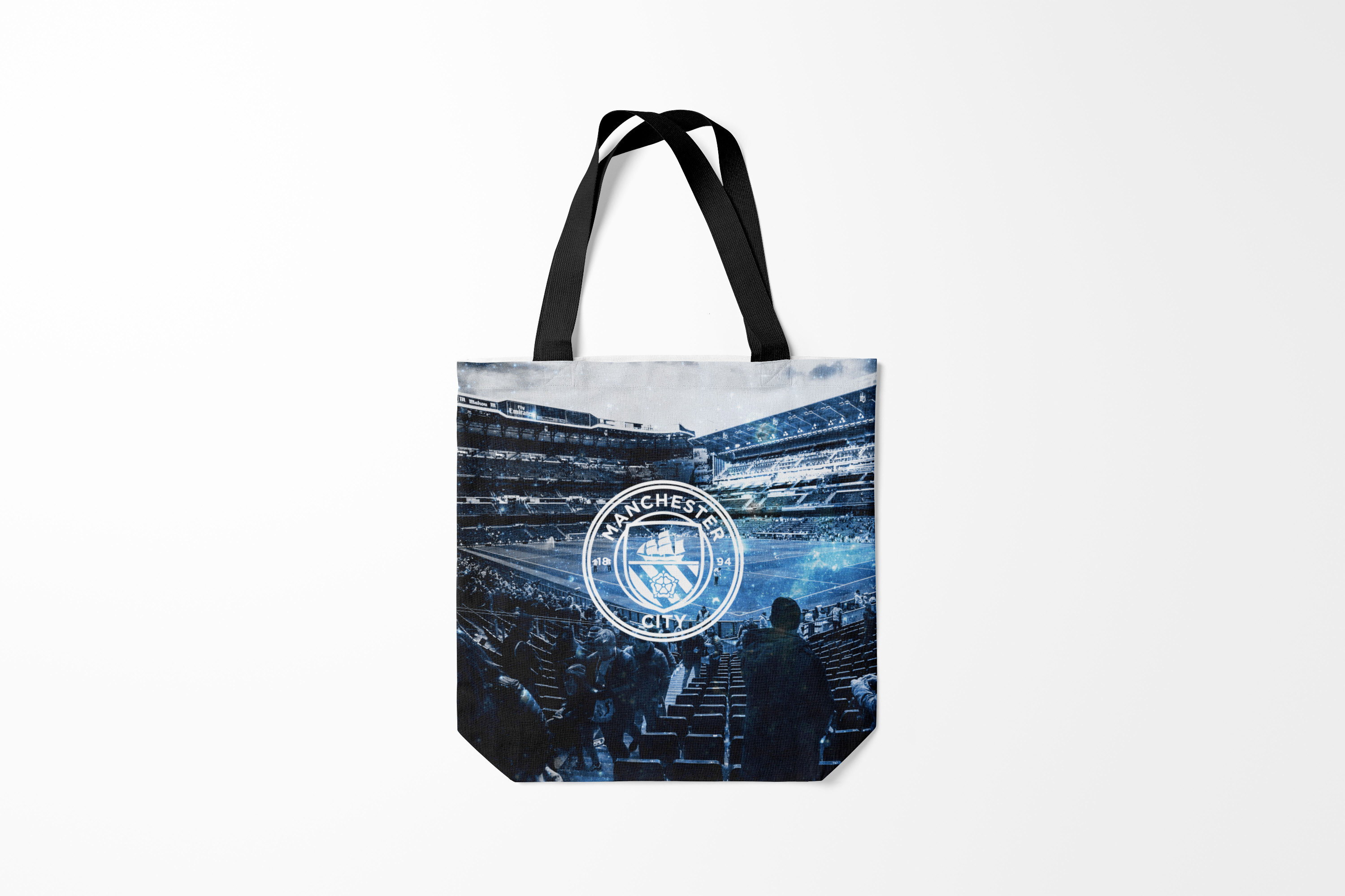 

Сумка шoппер унисекс Burnettie Manchester City, синий, Manchester City