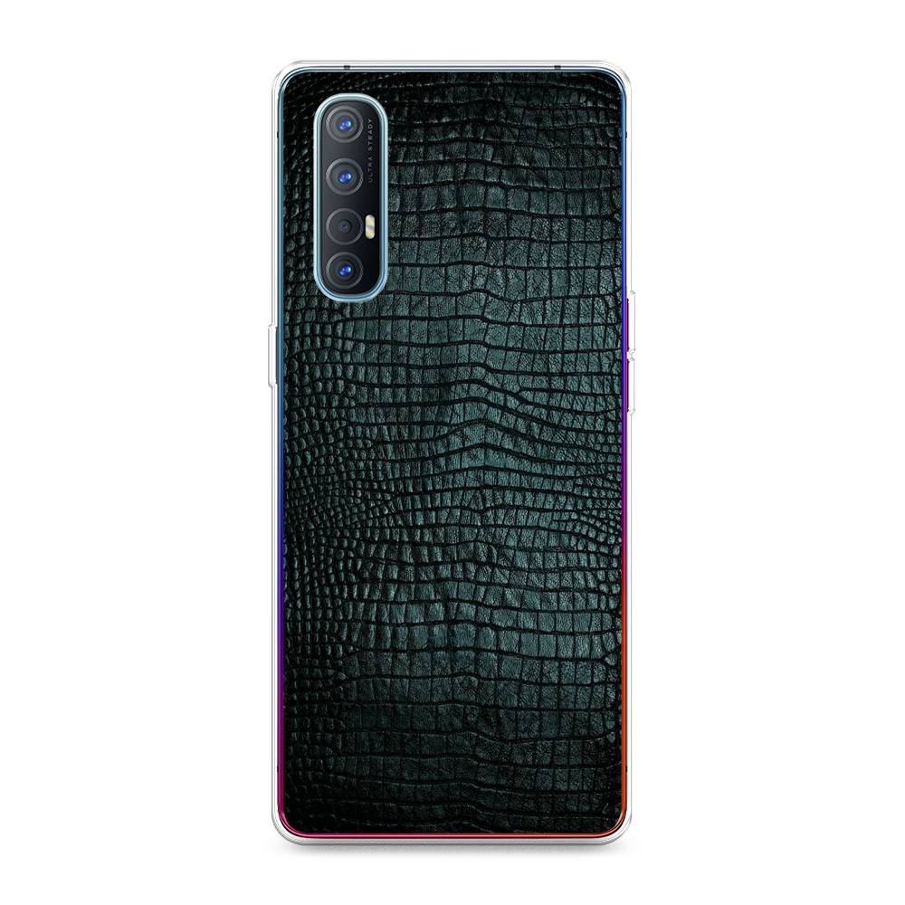 

Чехол Awog на Oppo Reno 3 Pro "Черная змея", Разноцветный, 252550-3
