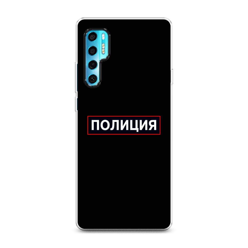 

Чехол Awog на TCL 20 Pro 5G "Police logo", Разноцветный, 290850-5