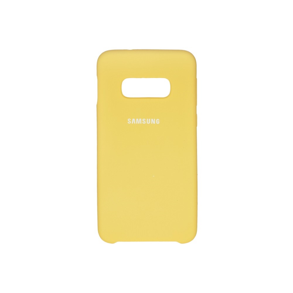 

Чехол для Samsung Galaxy S10 plus silicone cover канареечный, Желтый