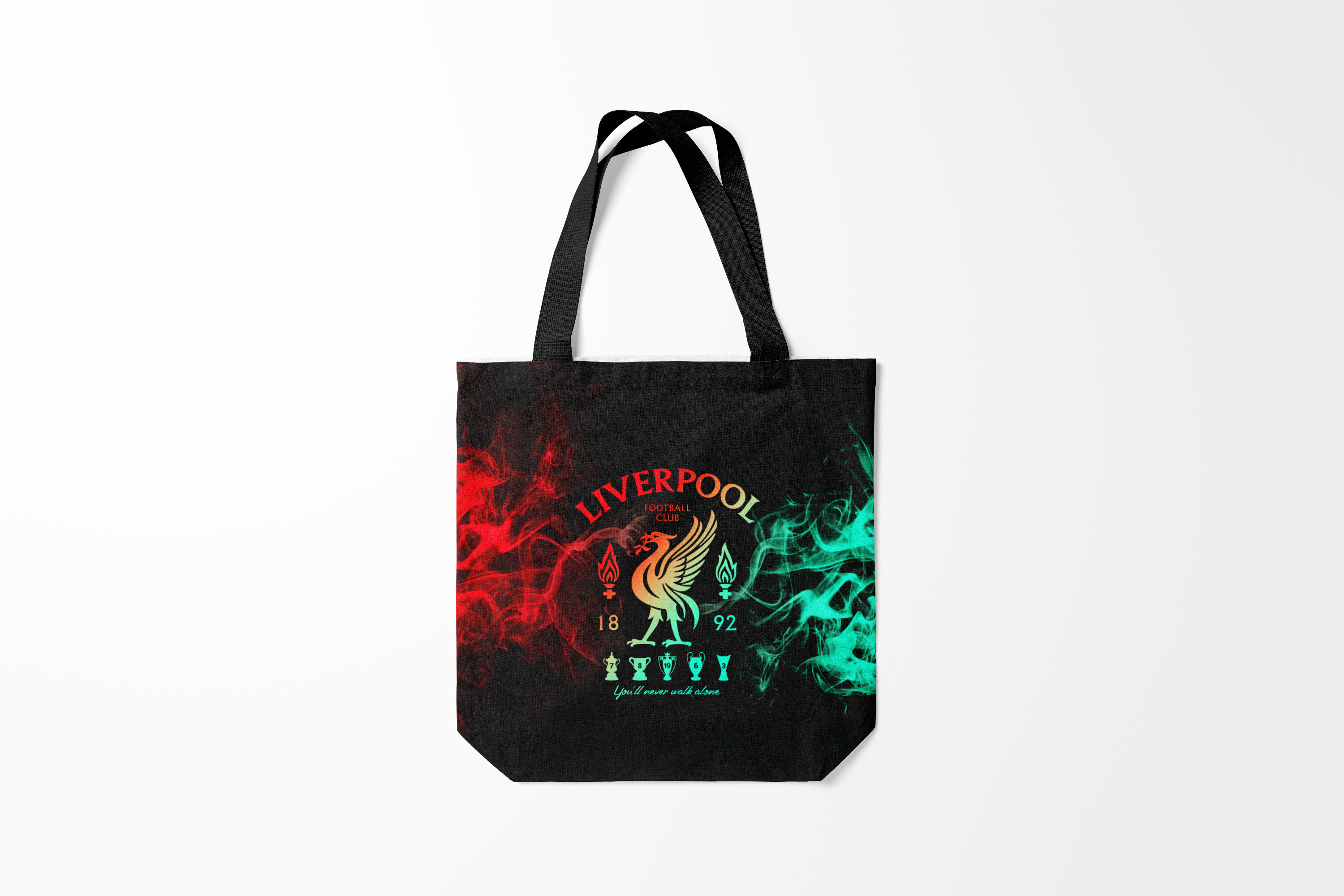 

Сумка шoппер унисекс Burnettie Liverpool FC, черный, Liverpool FC