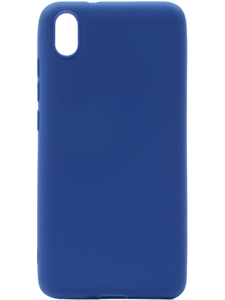 

Силиконовый чехол на Xiaomi Redmi 7A матовый синий, 721424813