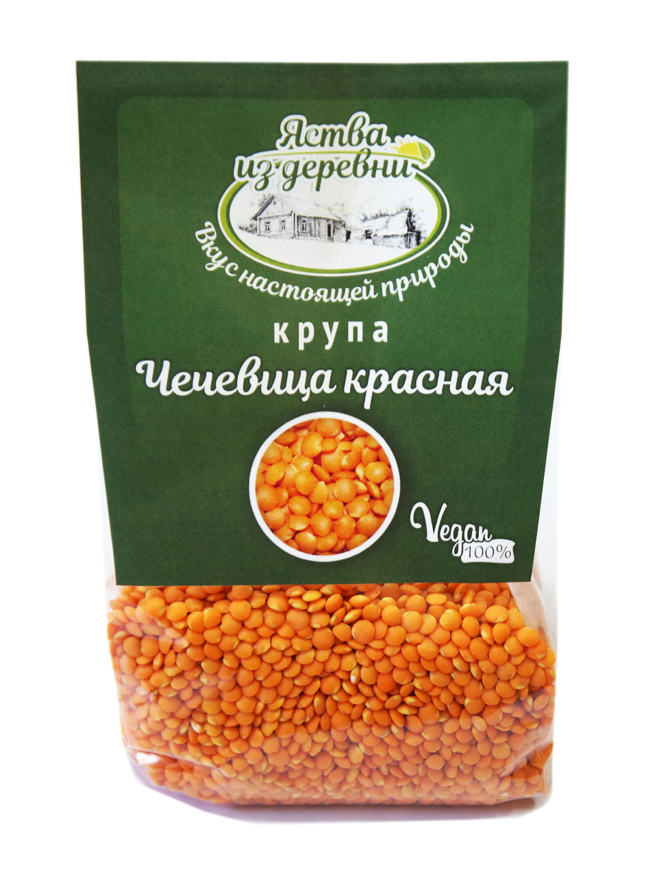 

Чечевица красная. Яства из деревни. 400 гр, Чечевица красная 400 гр