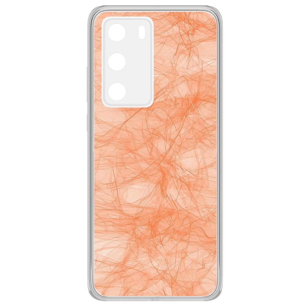

Чехол-накладка Krutoff Clear Case Абстракт 2 для Huawei P40