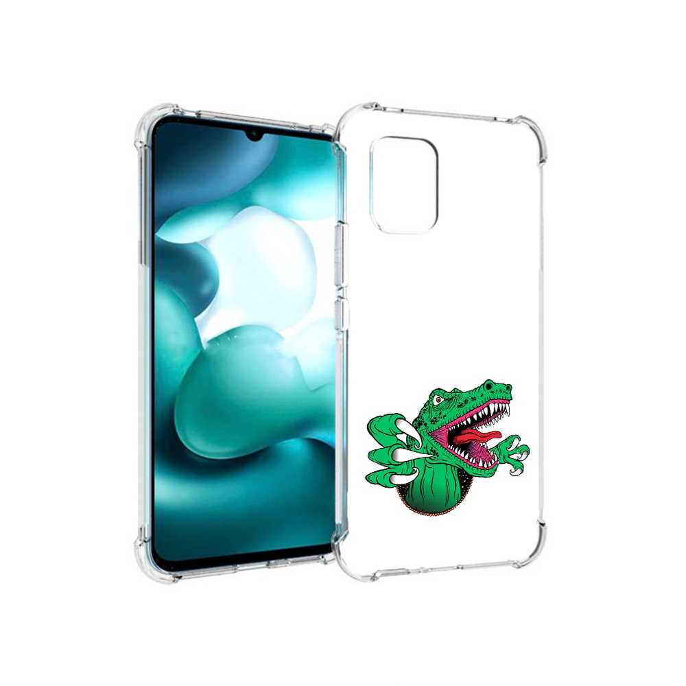 

Чехол MyPads Tocco для Xiaomi Mi 10 Lite крокодил (PT150213.294.417), Прозрачный, Tocco