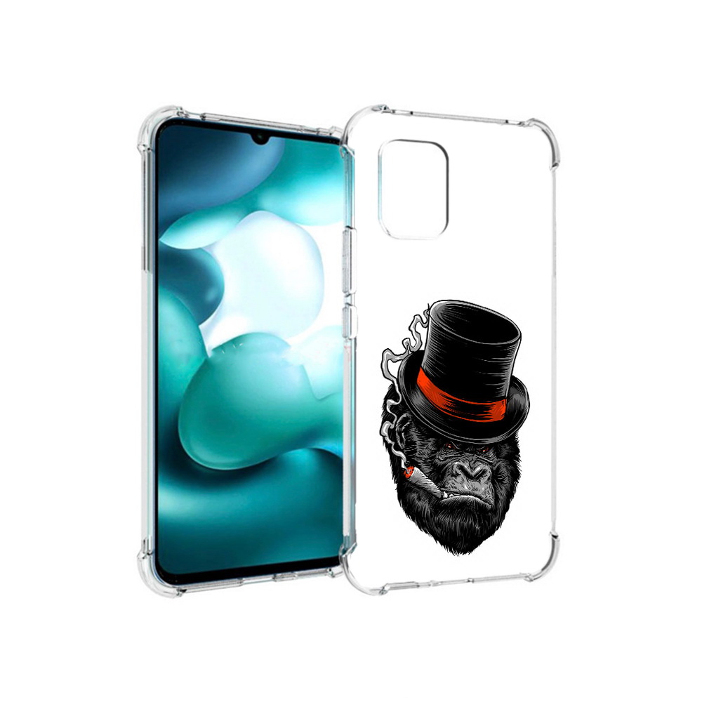 

Чехол MyPads Tocco для Xiaomi Mi 10 Lite дизайнерская горилла (PT150213.294.431), Прозрачный, Tocco