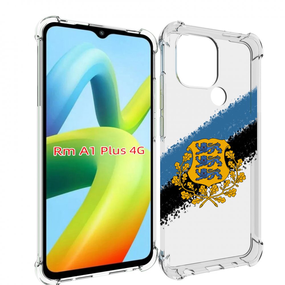 

Чехол MyPads герб флаг эстонии-2 для Xiaomi Redmi A1 Plus +, Прозрачный, Tocco