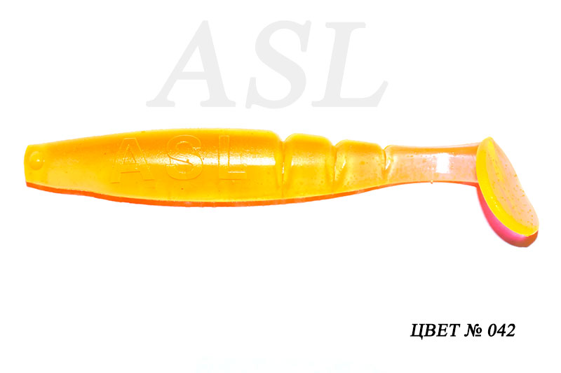 

Силиконовая приманка ASL Самурай цв. 042 L-10см 5шт/уп, Самурай