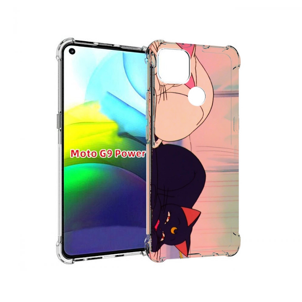 

Чехол MyPads спящие коты для Motorola Moto G9 Power, Прозрачный, Tocco