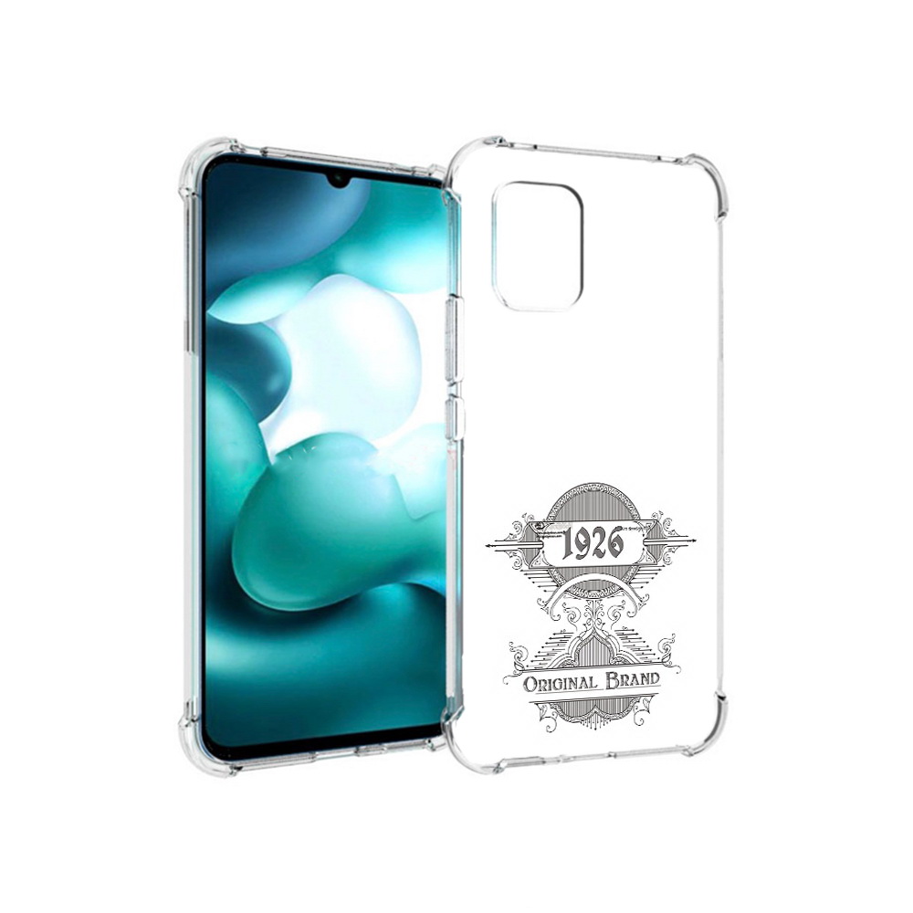 

Чехол MyPads Tocco для Xiaomi Mi 10 Lite логотип черно белый (PT150213.294.446), Прозрачный, Tocco