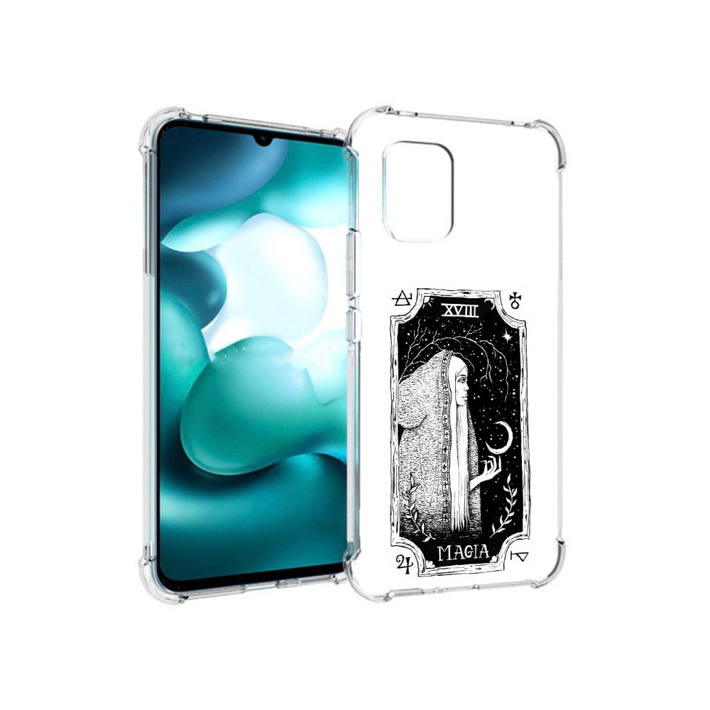 

Чехол MyPads Tocco для Xiaomi Mi 10 Lite лунная магия (PT150213.294.447), Прозрачный, Tocco