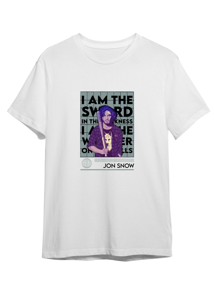 

Футболка унисекс СувенирShop Игра Престолов/Дом Дракона/Game of Thrones 8 белая XL (50-52), Белый, "Игра Престолов/Дом Дракона/Game of Thrones" 8