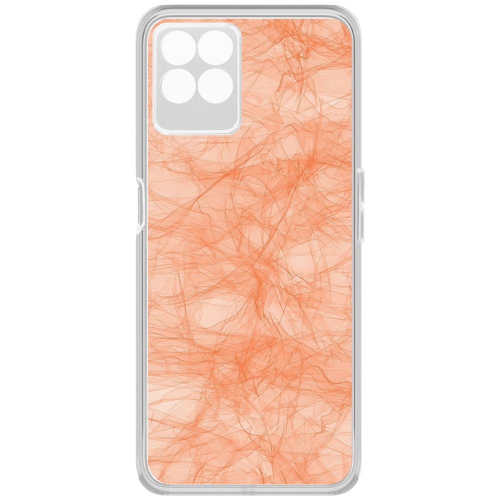 

Чехол-накладка Krutoff Clear Case Абстракт 2 для Realme 8i