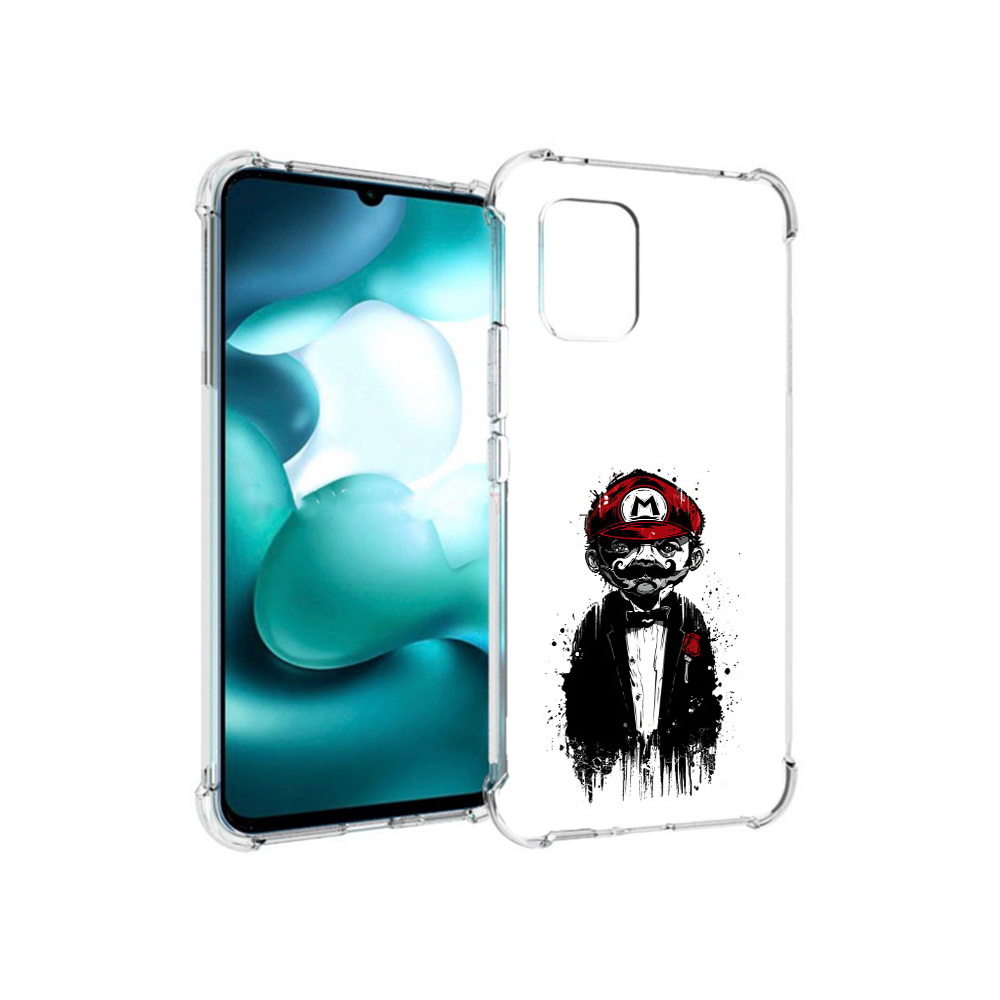 

Чехол MyPads Tocco для Xiaomi Mi 10 Lite марио (PT150213.294.458), Прозрачный, Tocco