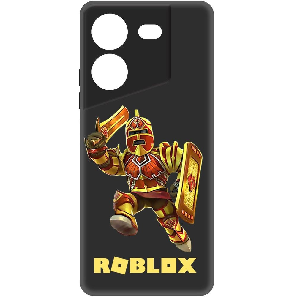 

Чехол-накладка Krutoff Soft Case Roblox-Рэдклифф для TECNO Pova 5 Pro черный