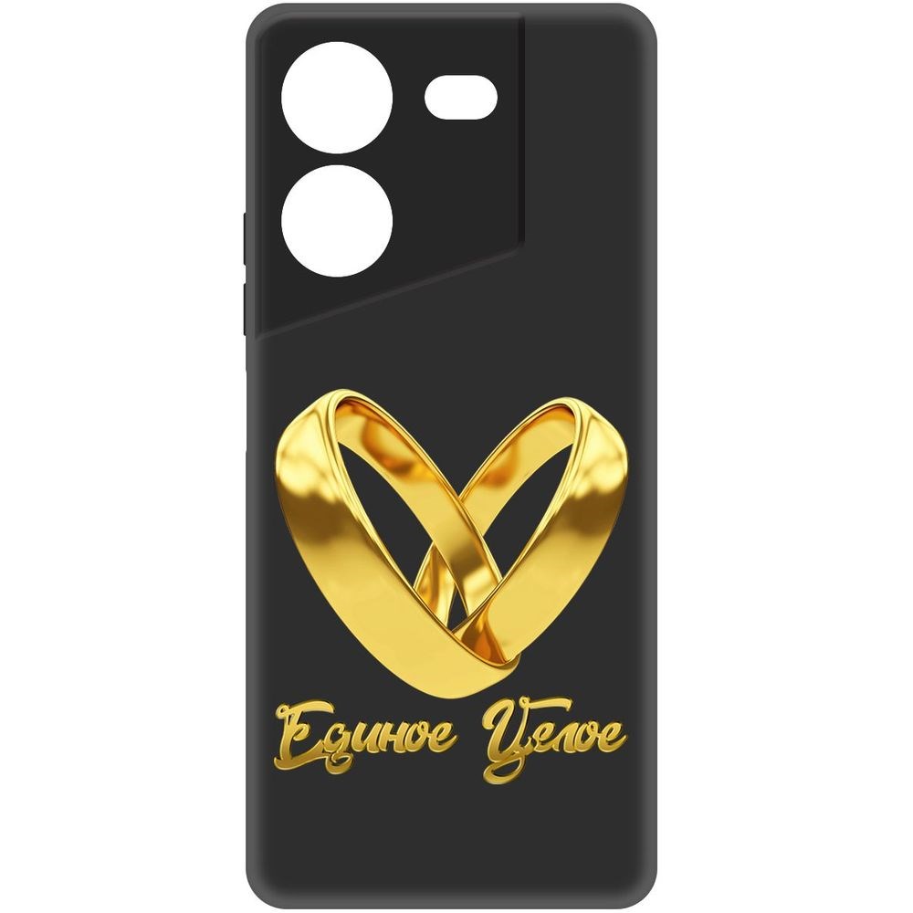 

Чехол-накладка Krutoff Soft Case Единое целое для TECNO Pova 5 Pro черный