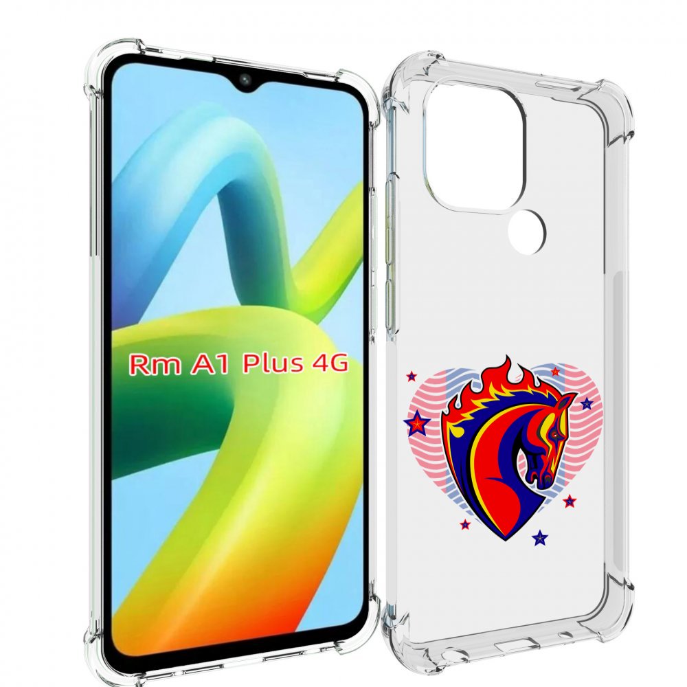 

Чехол MyPads ФК ЦСЛ Лошадь для Xiaomi Redmi A1 Plus +, Прозрачный, Tocco