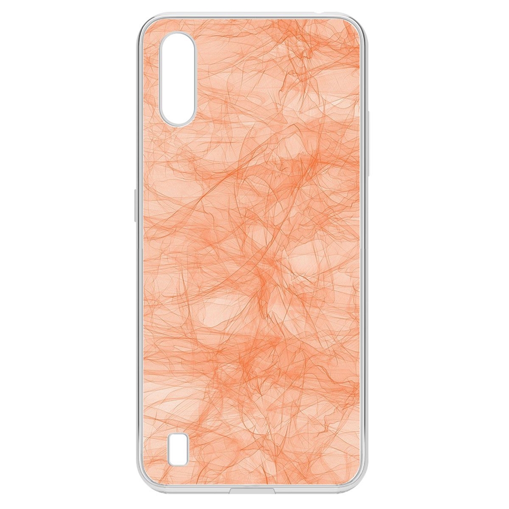 

Чехол-накладка Krutoff Clear Case Абстракт 2 для Samsung Galaxy A01/M01 (A015/M015)