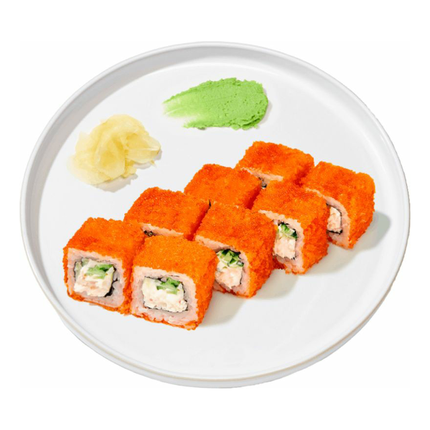 Ролл Пятерочка Кафе Снежная Калифорния 190 г