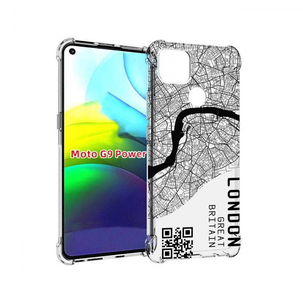 

Чехол MyPads схема-лондон для Motorola Moto G9 Power, Прозрачный, Tocco