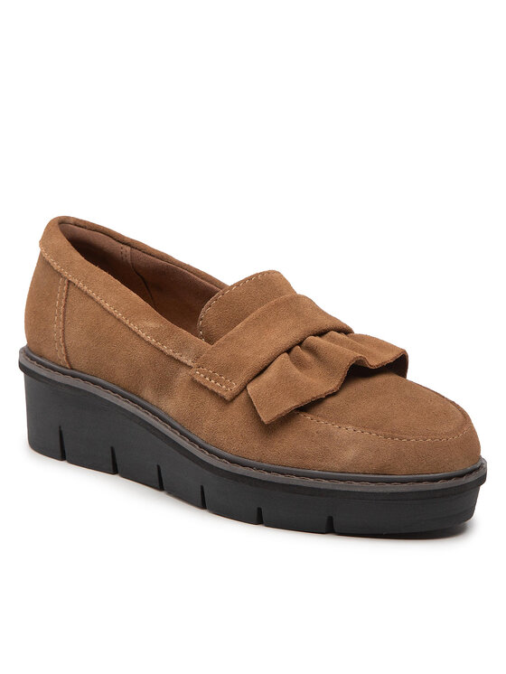 

Лоферы Airabell Slip 261638284 Clarks Коричневый 40 EU, Airabell Slip 261638284
