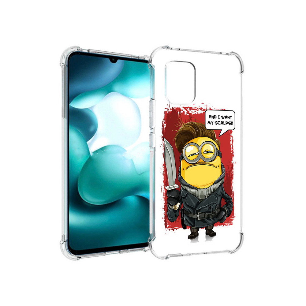 

Чехол MyPads Tocco для Xiaomi Mi 10 Lite миньон убийца (PT150213.294.477), Прозрачный, Tocco