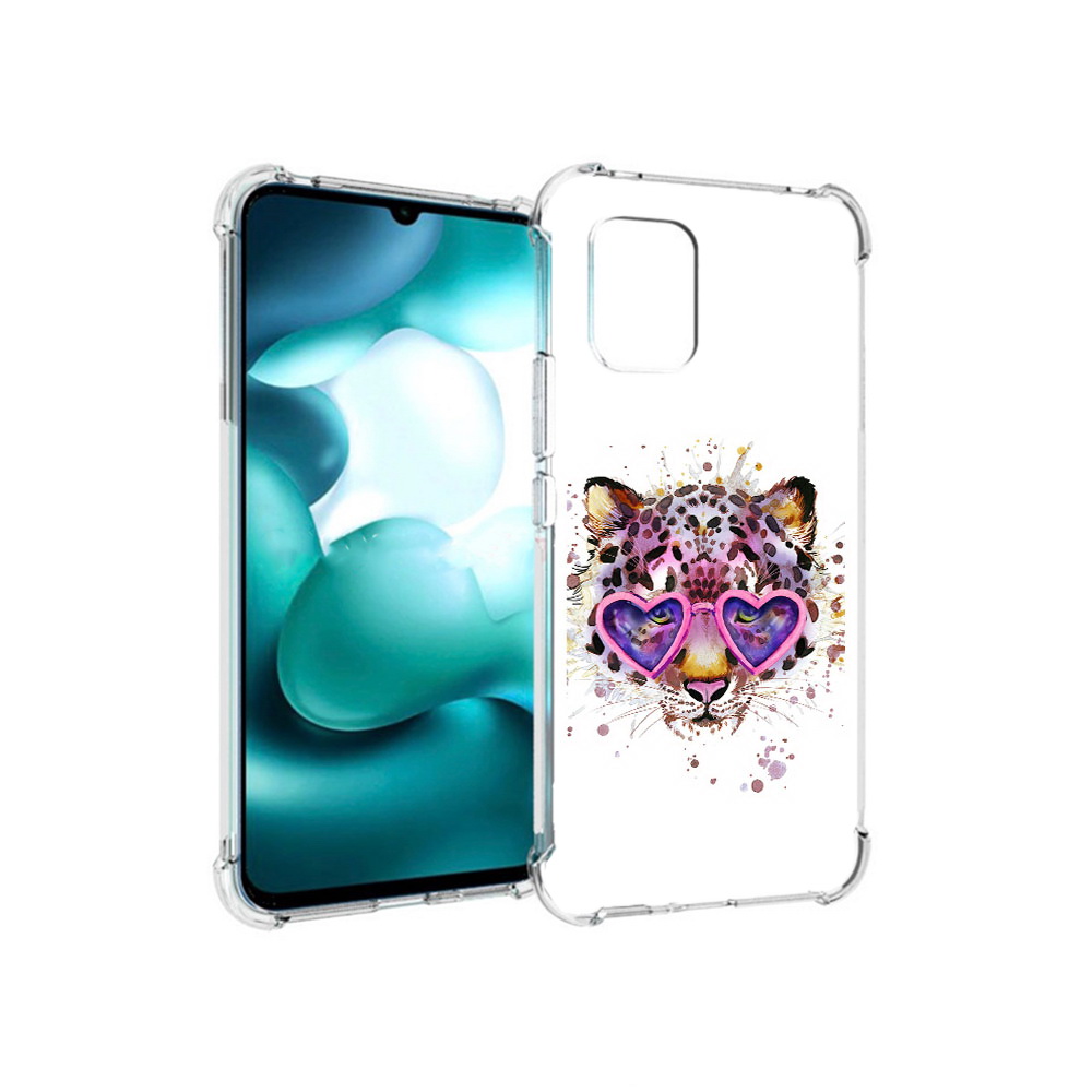 

Чехол MyPads Tocco для Xiaomi Mi 10 Lite модный леопард (PT150213.294.480), Прозрачный, Tocco