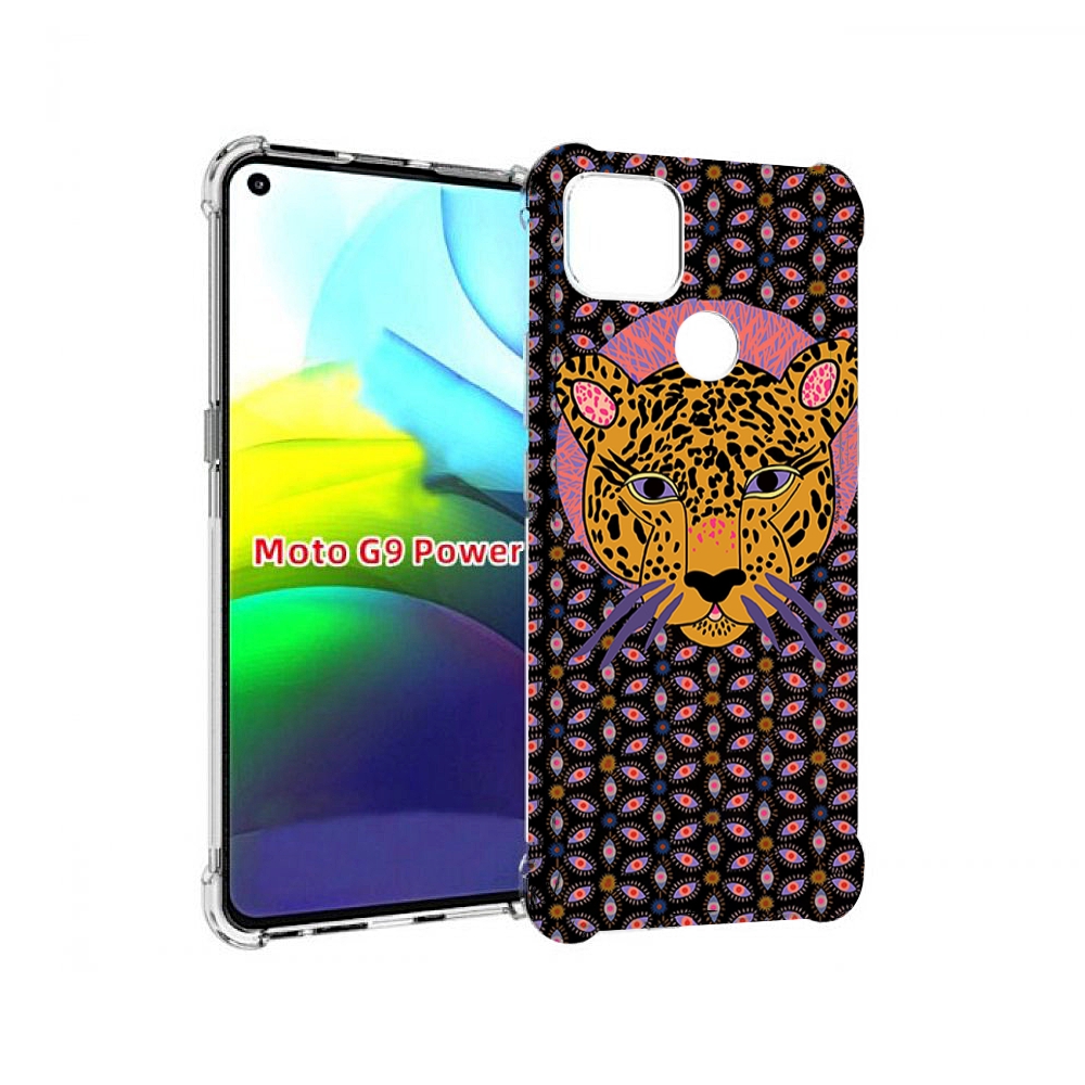 

Чехол MyPads тигр-в-глазах для Motorola Moto G9 Power, Прозрачный, Tocco