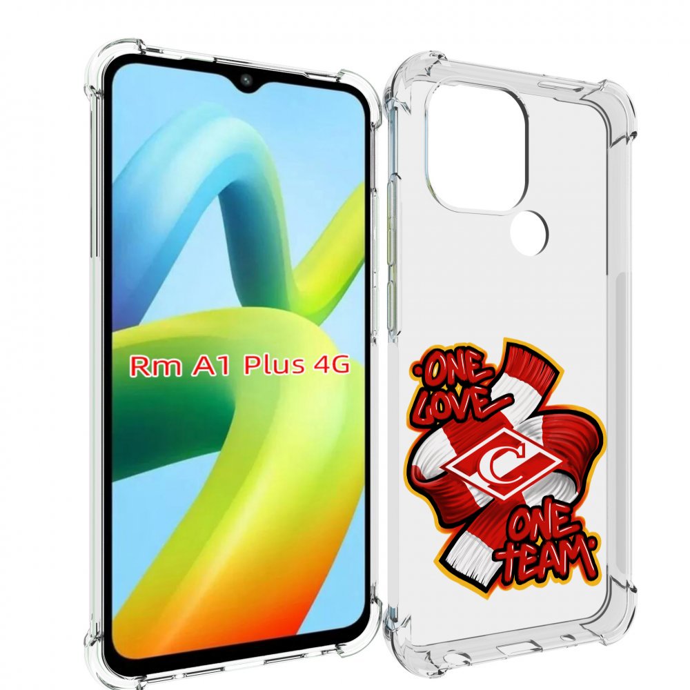 

Чехол MyPads ФК спарак 1 любовь для Xiaomi Redmi A1 Plus +, Прозрачный, Tocco