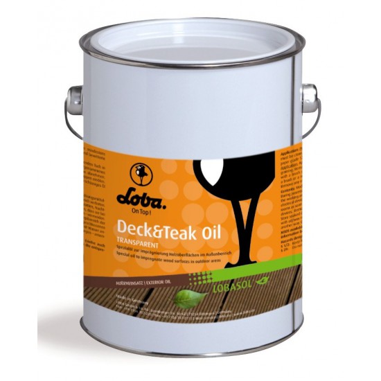 Тонировка Loba Deck Teak Oil color (2.50л.) темно-коричневый