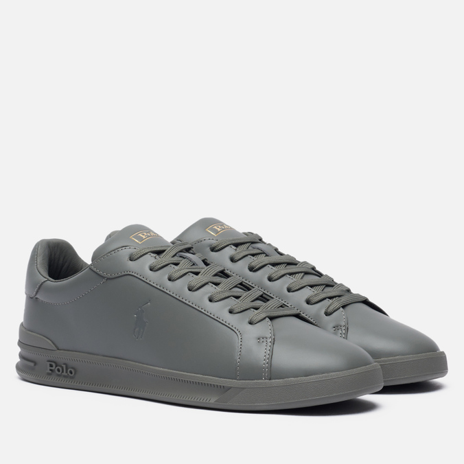 

Кеды мужские Polo Ralph Lauren Heritage Court II Premium Leather серые 40 EU, Heritage Court II Premium Leather